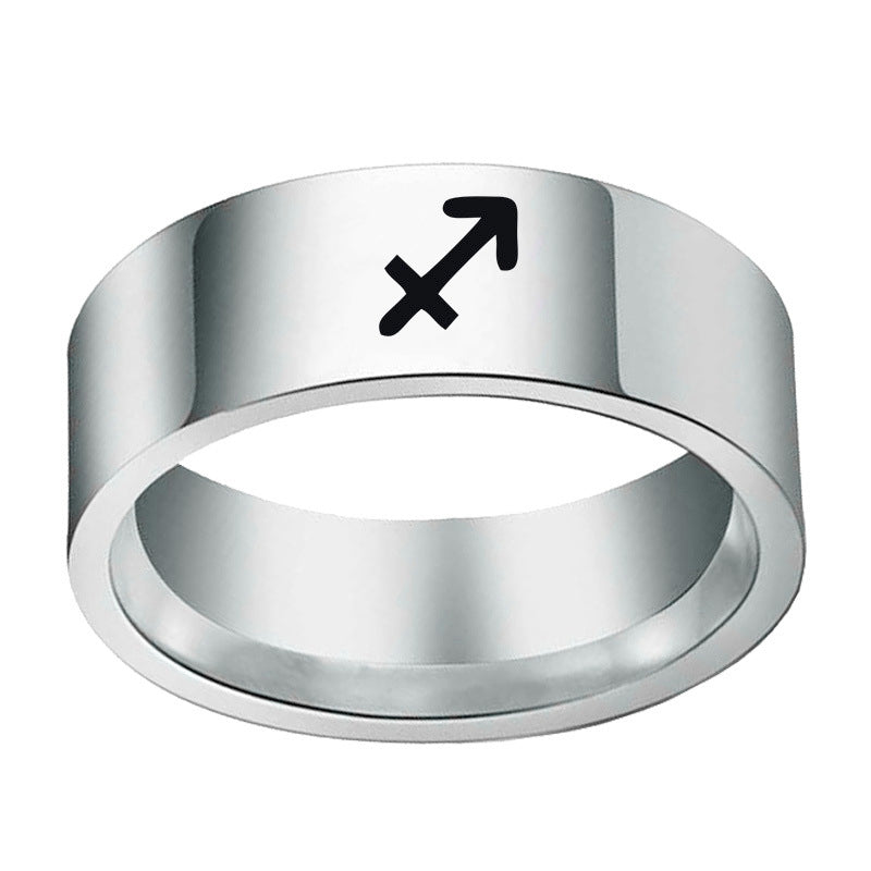 Anello Segno Zodiacale Argento