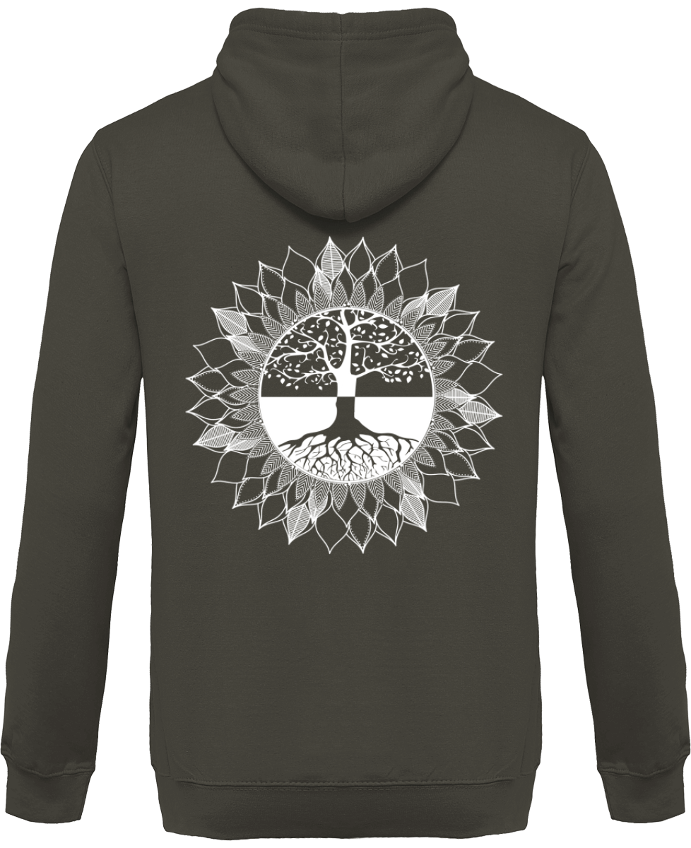 Felpa con Cappuccio Uomo - Albero della Vita
