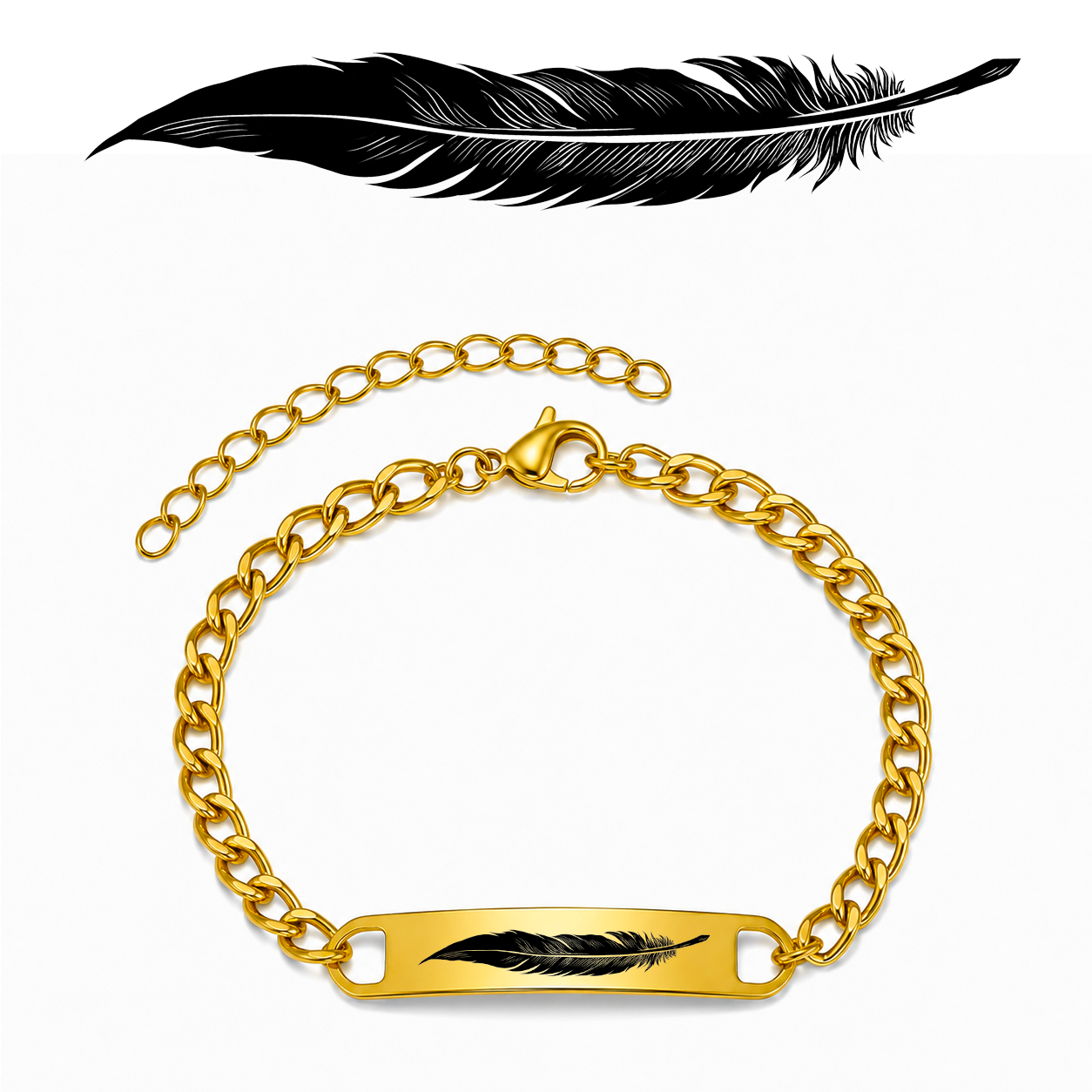 Spirituelles Armband Pluma
