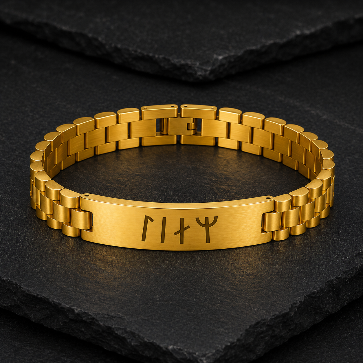 Personalized Viking Runes Bracelet for Men