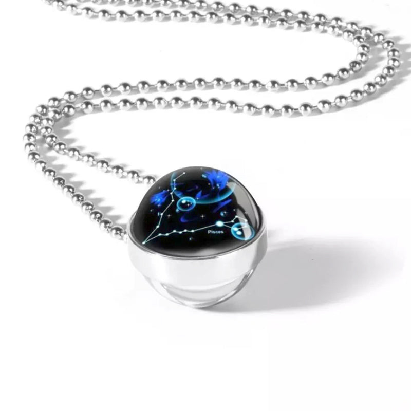 Zodiac Constellation Sphere Necklace