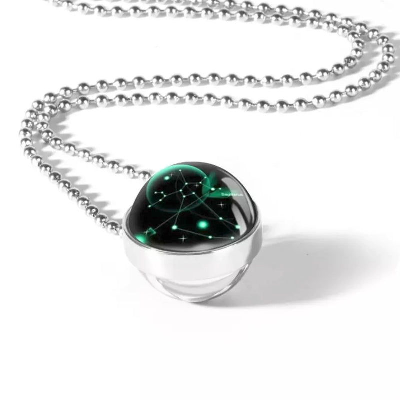 Zodiac Constellation Sphere Necklace