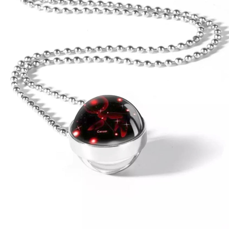 Zodiac Constellation Sphere Necklace