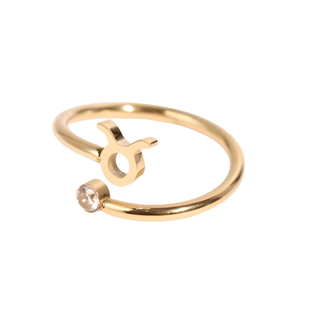 Sternzeichen Ring Gold