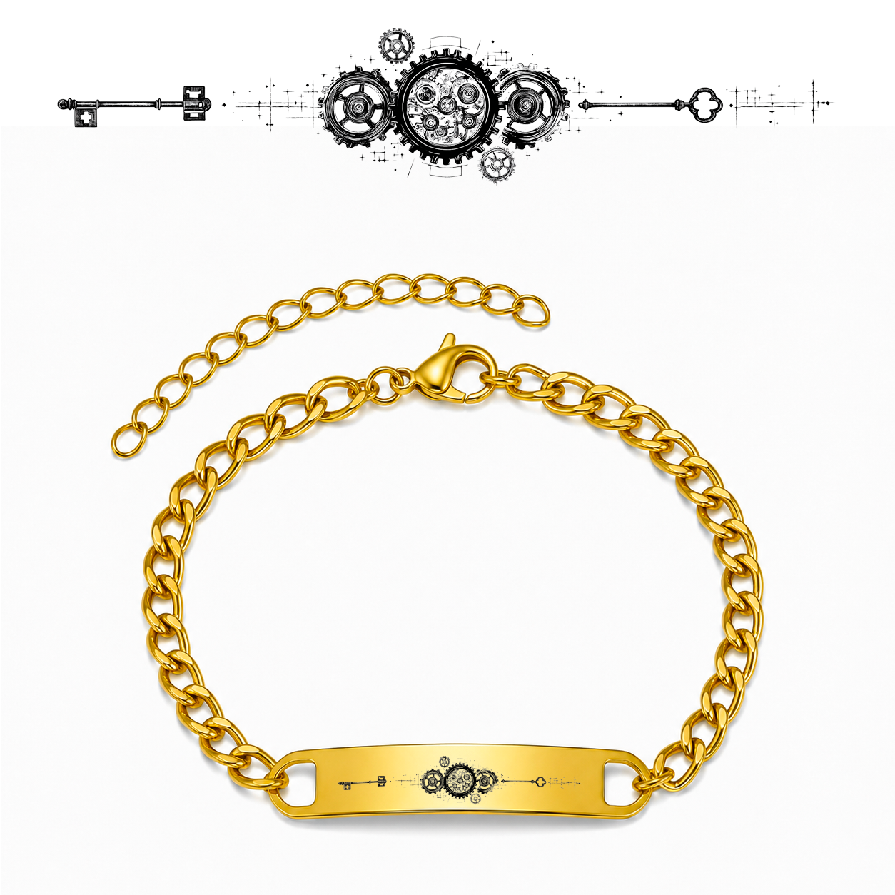 Bracciale Spirituale Steampunk