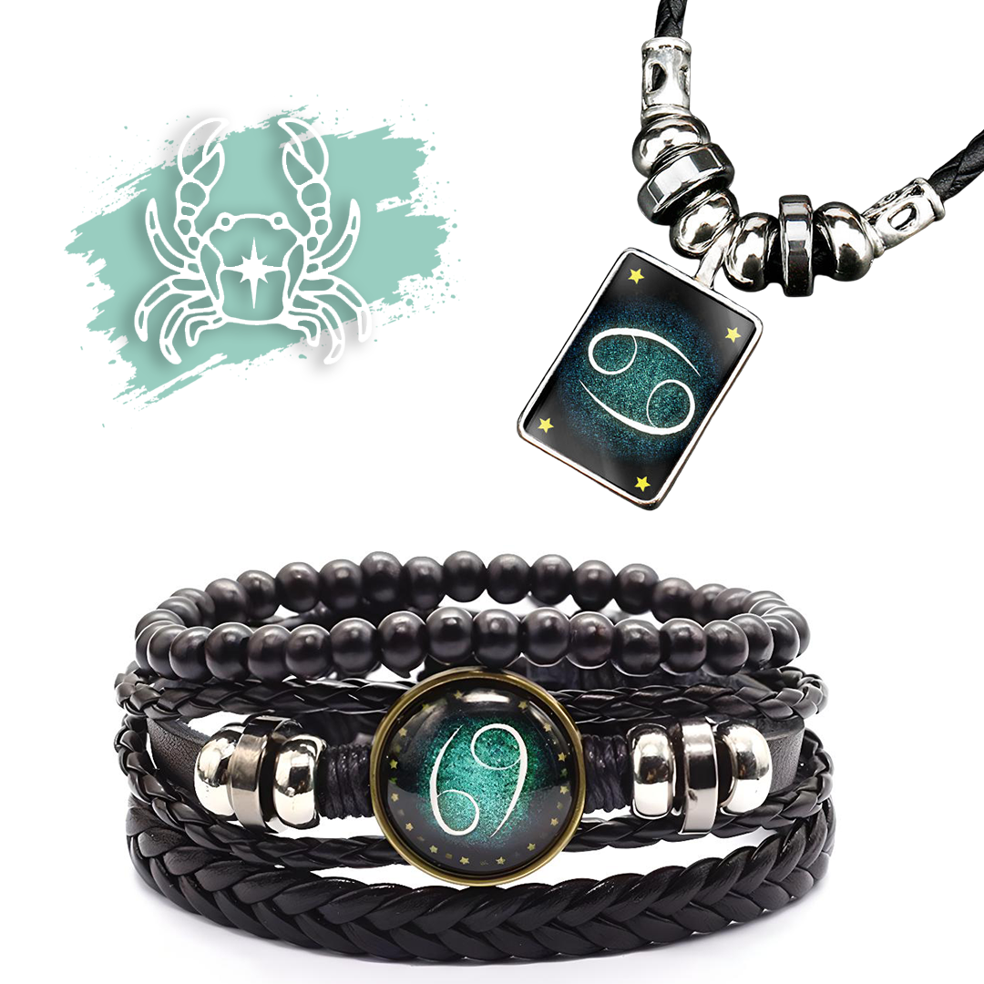 Zodiac Bracelet + Free Necklace