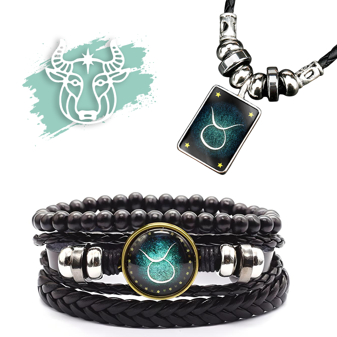 Zodiac Bracelet + Free Necklace