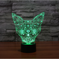 3D-Lampe Bastet