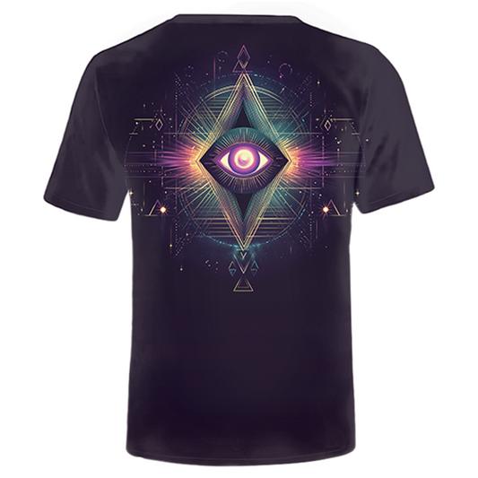 T-shirt Awen – Design sul retro