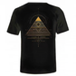 T-Shirt mit Pyramide – Rückenprint