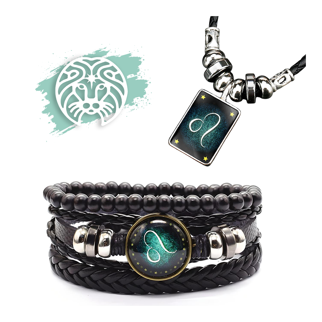 Bracciale Segno Zodiacale + Collana in Omaggio