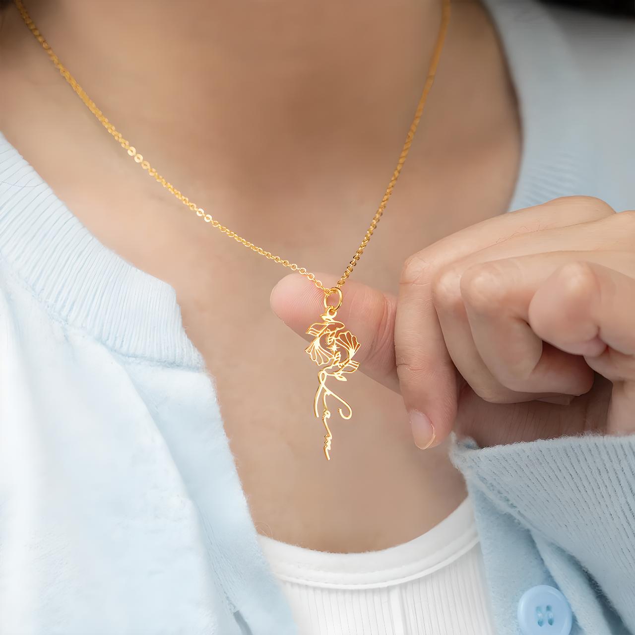 Personalized Zodiac Necklace