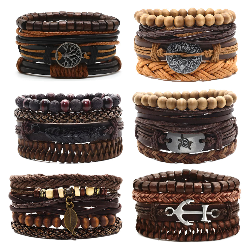 Set di 6 Bracciali