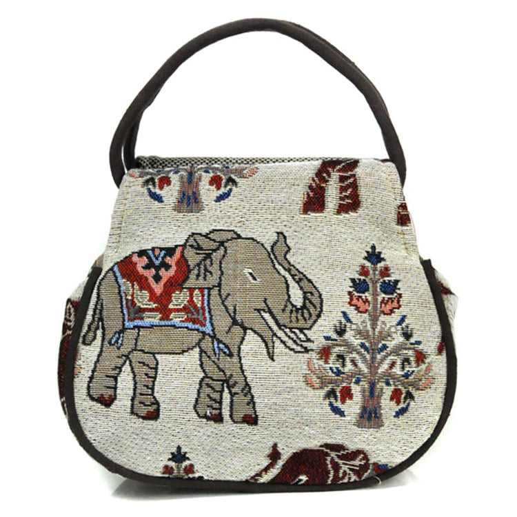 Bolso de Mano Bohemio Vintage